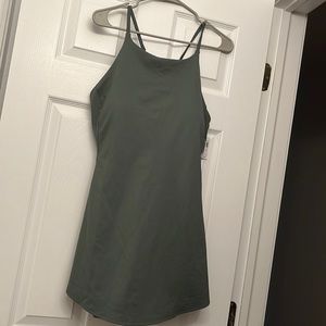 PowerSoft Sleeveless Shelf-Bra Support Dress for Women